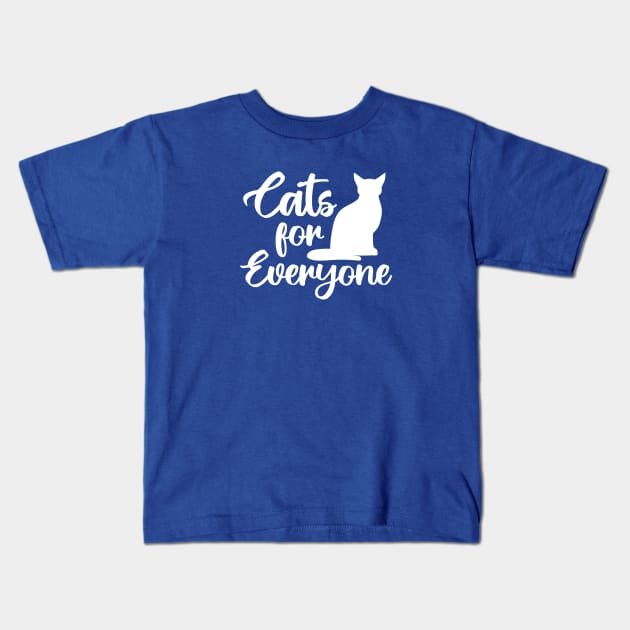 Cats for Everyone Kids T-Shirt by 2891 Design